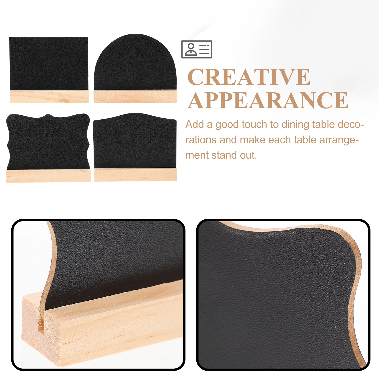4 Pcs Small Blackboard Sign Outdoor Chalkboard Message Signs Desktop Boards Wooden
4 Pcs Small Blackboard Sign Outdoor Chalkboard Message Signs Desktop Boards Wooden