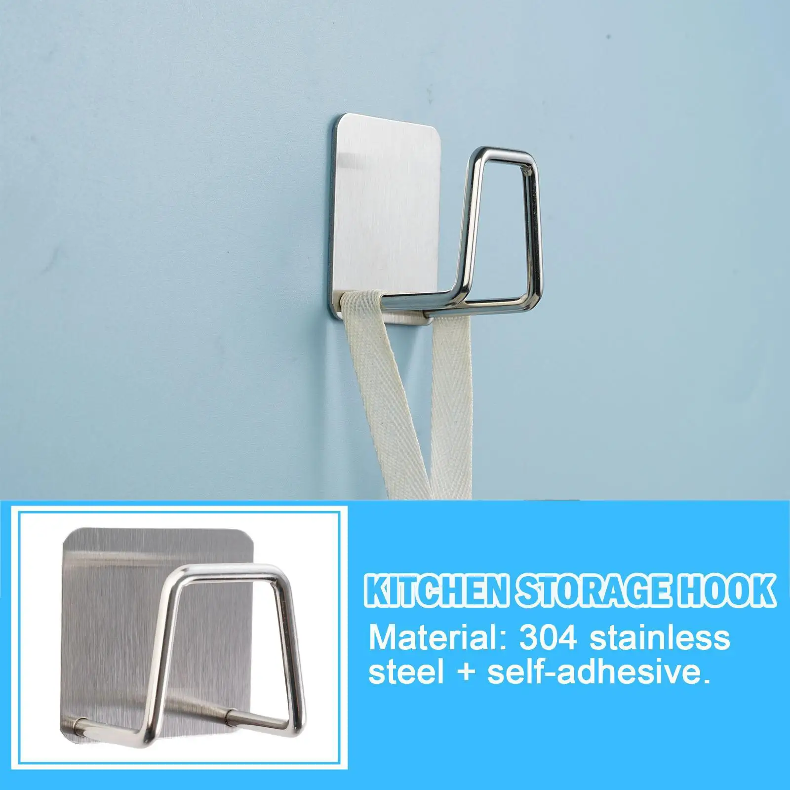 Sponge Holder Stainless Steel Kitchen Storage Rack Kitchen Hook Hooks Bathroom Accessories Organizer Wall Organizer Kitchen T3L8
Sponge Holder Stainless Steel Kitchen Storage Rack Kitchen Hook Hooks Bathroom Accessories Organizer Wall Organizer Kitchen T3L8