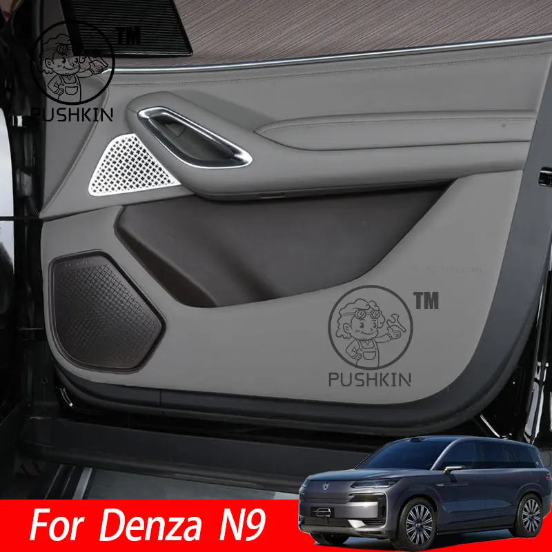 Car Door copilot refrigerator Anti Kick Leather Protection Film For Denza N9 2025 2026 Protector Stickers Trim Car Accessories 
Car Door copilot refrigerator Anti Kick Leather Protection Film For Denza N9 2025 2026 Protector Stickers Trim Car Accessories