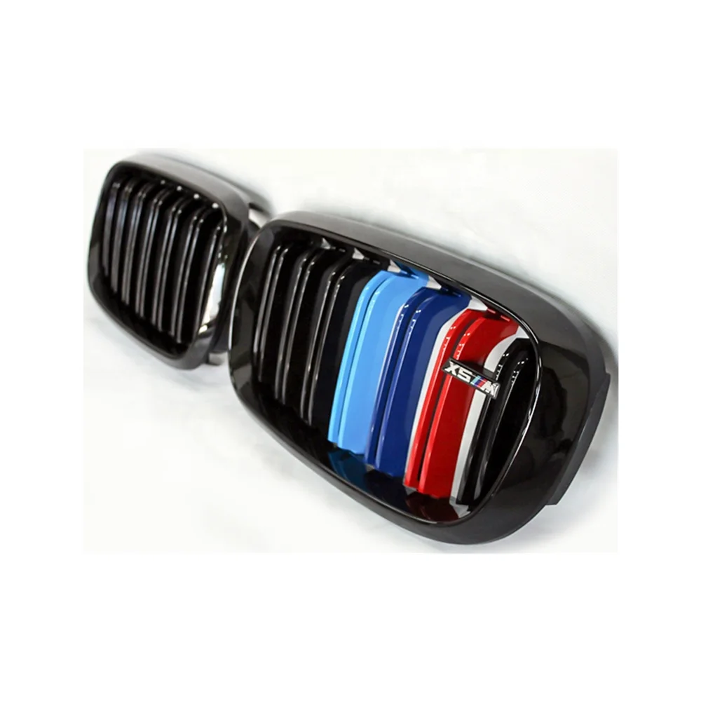 M color double slat line grill for bumper grill ABS high quality kindly grill for X5 X6 F16 X5M 2014-2020
M color double slat line grill for bumper grill ABS high quality kindly grill for X5 X6 F16 X5M 2014-2020
