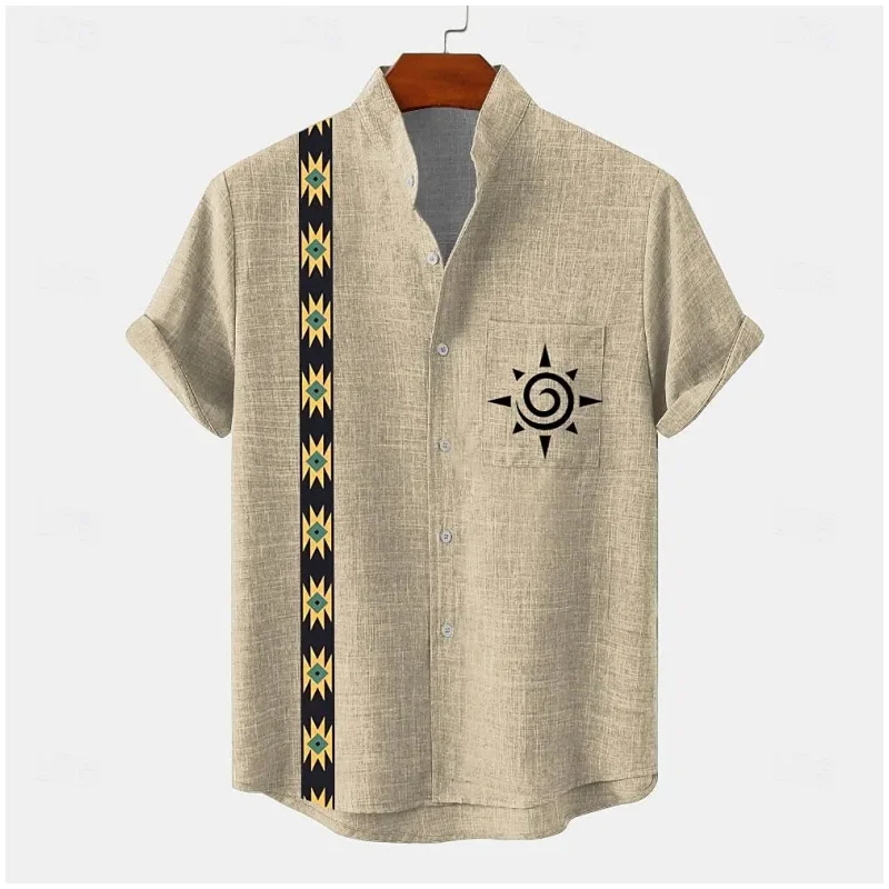 Linen men's fashionable casual shirt short sleeved top 3D printed pattern clothing 2025 Hawaii shirt men's social shirt premium
Linen men's fashionable casual shirt short sleeved top 3D printed pattern clothing 2025 Hawaii shirt men's social shirt premium