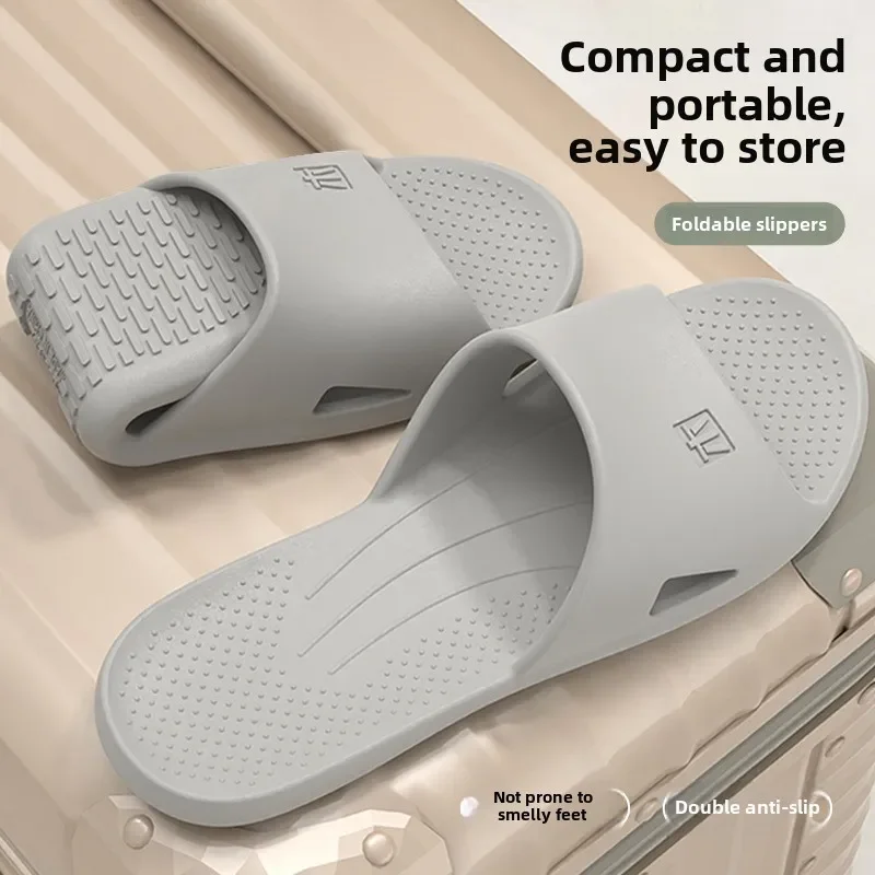 Travel Slippers for Men Foldable Non-slip Portable Beach Slippers Silent Outdoor Wear Summer
Travel Slippers for Men Foldable Non-slip Portable Beach Slippers Silent Outdoor Wear Summer