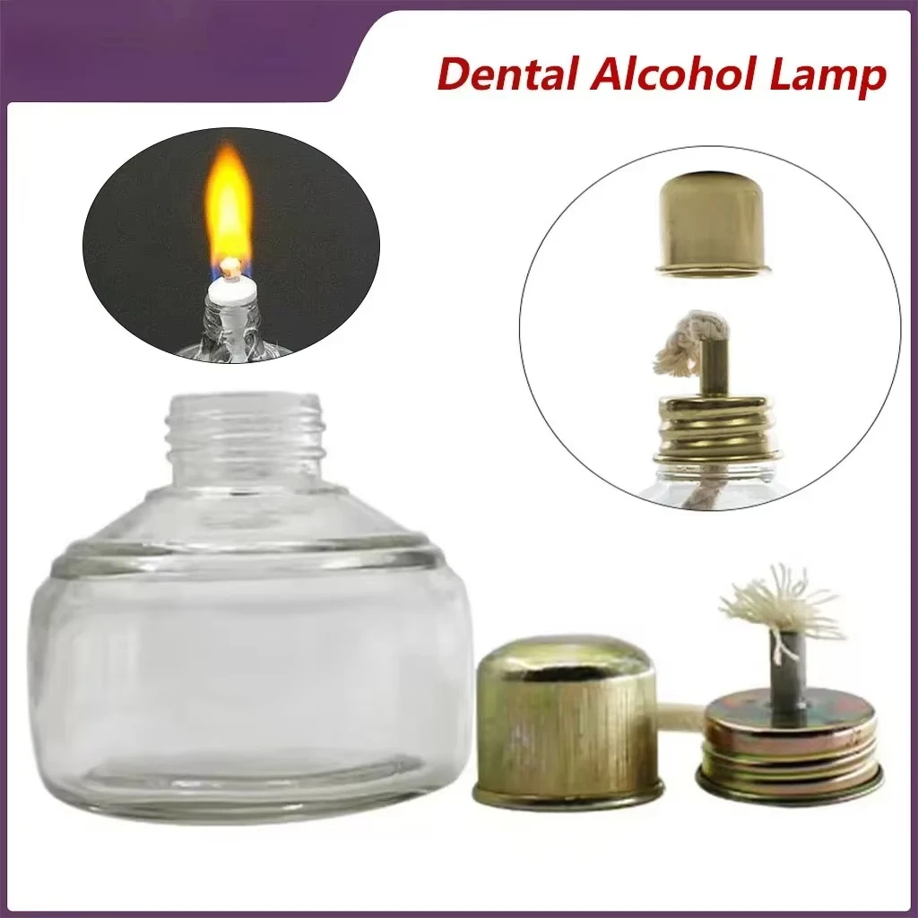 Dental Alcohol Lamp Burner Chemical Wax Type Alcohol Light Heating Glassware Thickening Glass Bottle Adjustable Wick Dentist Too
Dental Alcohol Lamp Burner Chemical Wax Type Alcohol Light Heating Glassware Thickening Glass Bottle Adjustable Wick Dentist Too
