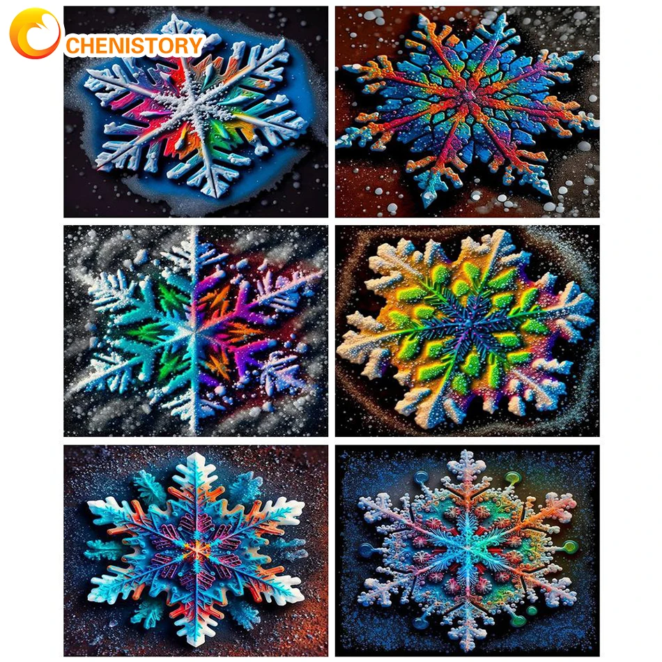 CHENISTORY Painting By Numbers Snowflake Diy Kits On Canvas Acrylic Paint For Adults Coloring By Numbers For Home Decor Wall Art
CHENISTORY Painting By Numbers Snowflake Diy Kits On Canvas Acrylic Paint For Adults Coloring By Numbers For Home Decor Wall Art