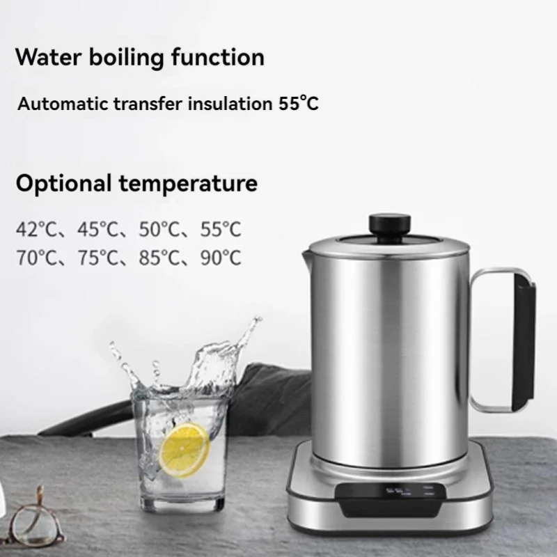 Automatic multi-functional office-grade non-silicone teapot, stainless steel healthy water kettle for home use.
Automatic multi-functional office-grade non-silicone teapot, stainless steel healthy water kettle for home use.