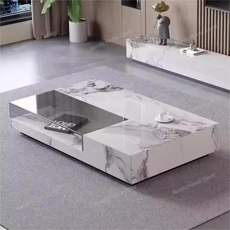 Italian Luxury Living Room Rock Slab Coffee Tables Modern Minimalist High-Grade Glass Coffee Table Customizable Furniture FYCT
Italian Luxury Living Room Rock Slab Coffee Tables Modern Minimalist High-Grade Glass Coffee Table Customizable Furniture FYCT
