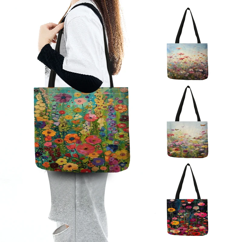 Must Have for Seaside Vacation Large Capacity Shoulder Bag Beautiful Floral Design Tote Bag for Shopping Traveling Grocery
Must Have for Seaside Vacation Large Capacity Shoulder Bag Beautiful Floral Design Tote Bag for Shopping Traveling Grocery