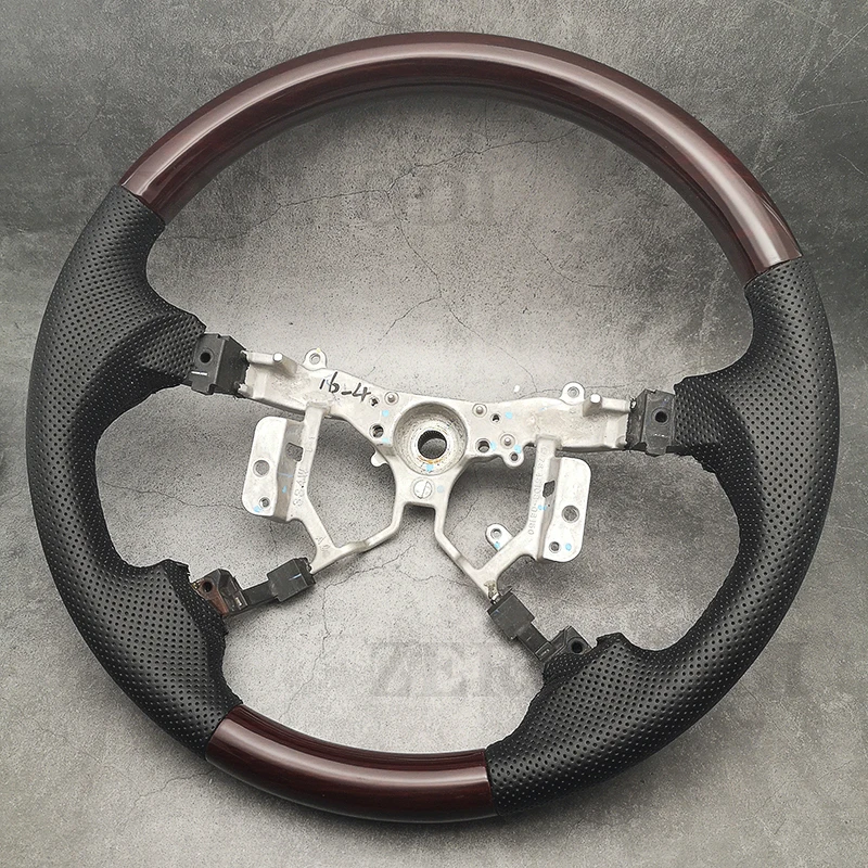 Leather Peach Wood Steering Wheel For Toyota Highlander 2008 2009 2010 2011 2012 2013
Leather Peach Wood Steering Wheel For Toyota Highlander 2008 2009 2010 2011 2012 2013
