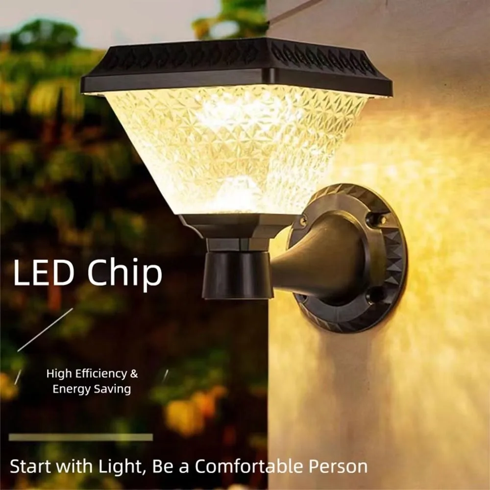 Waterproof LED Solar Wall Lamp Solar Powered Wall Mounted Outdoor Wall Light Outdoor Use LED Lighting Garden Landscape Light
Waterproof LED Solar Wall Lamp Solar Powered Wall Mounted Outdoor Wall Light Outdoor Use LED Lighting Garden Landscape Light