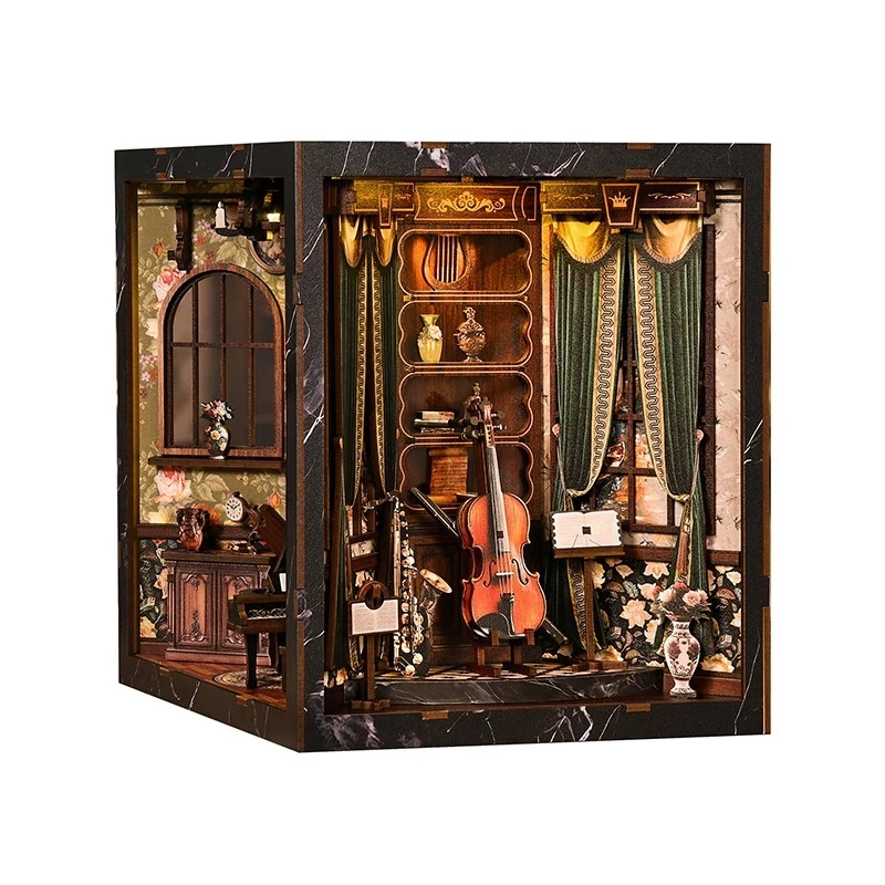 Diy Wooden 3D Vintage Miniature Building Model Hand Assembled Creative Puzzle With Led Light Classical piano violin harp decor
Diy Wooden 3D Vintage Miniature Building Model Hand Assembled Creative Puzzle With Led Light Classical piano violin harp decor