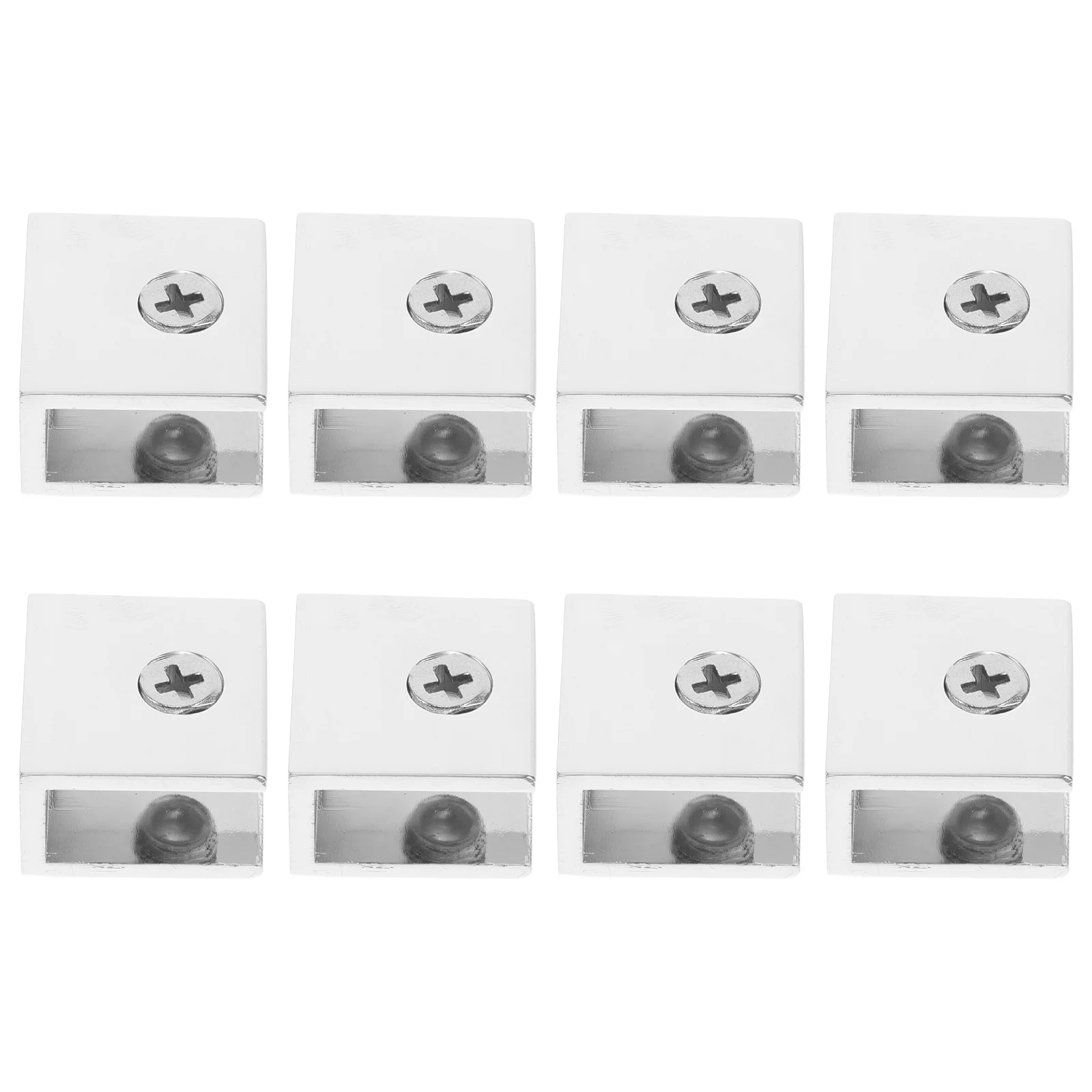 8 Pcs Glass Clip Bracket Door Wall-mounted Fixing Alloy Shelf Clamp Support Installation Buckle
8 Pcs Glass Clip Bracket Door Wall-mounted Fixing Alloy Shelf Clamp Support Installation Buckle