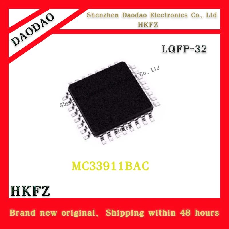 MC33911BAC MC33911 QFP-32 chip IC new original
MC33911BAC MC33911 QFP-32 chip IC new original