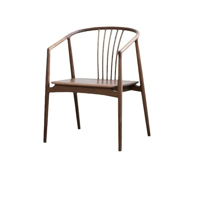 New Chinese Style, Afterglow Chair, North American Black Walnut, Study Taishi Chair, Zen Tea Room
New Chinese Style, Afterglow Chair, North American Black Walnut, Study Taishi Chair, Zen Tea Room