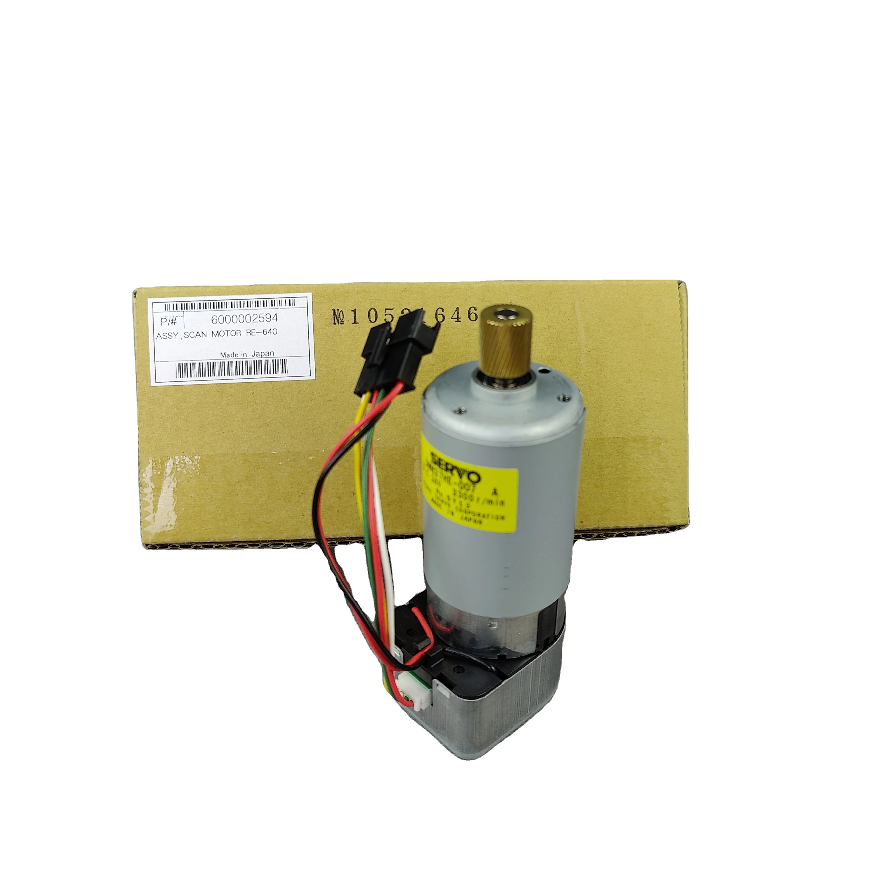 Roland RE640 Motor Assy Scan Motor 6000002594 Original and New Made in Japan
Roland RE640 Motor Assy Scan Motor 6000002594 Original and New Made in Japan