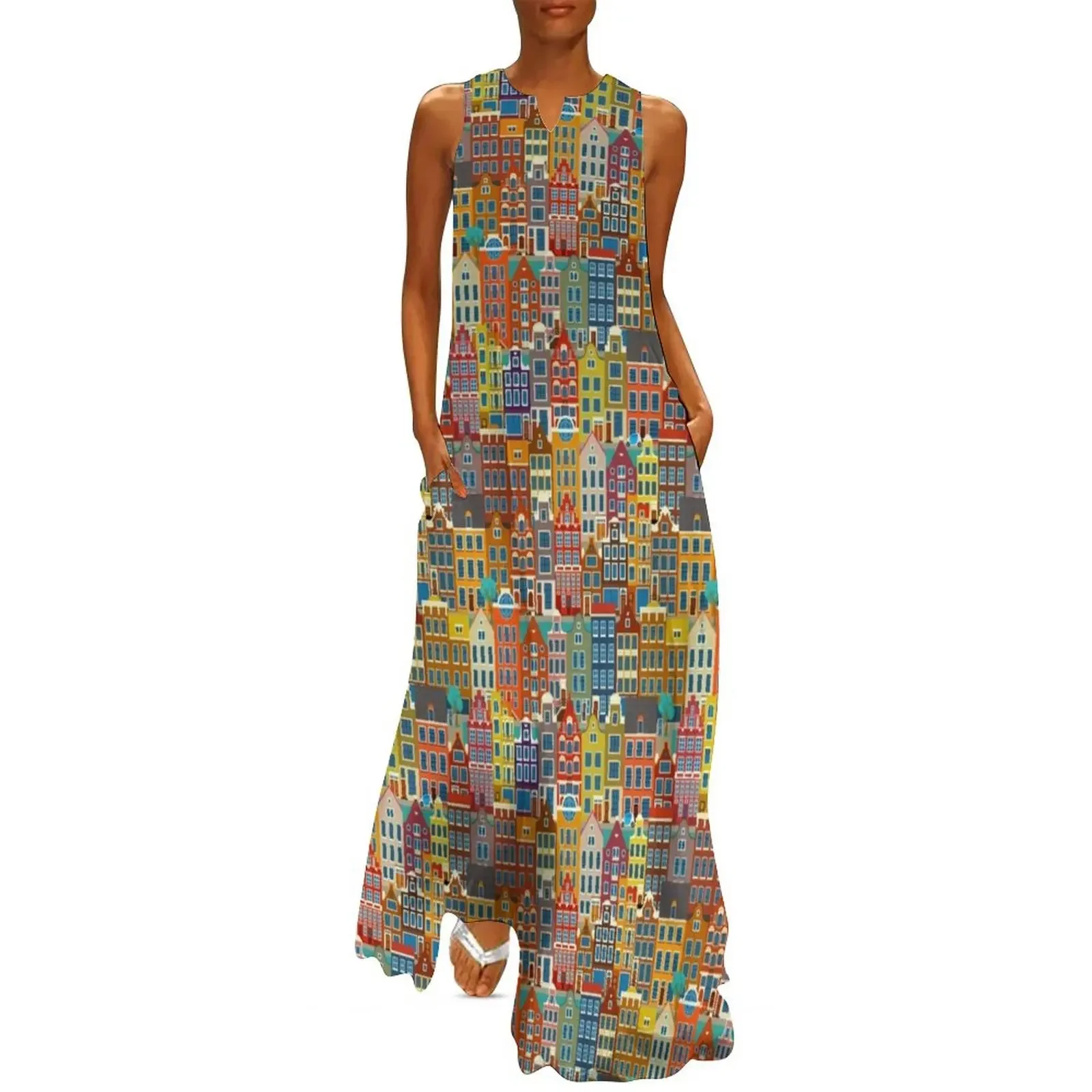 Amsterdam, saturated Long Dress Women's summer suit summer dress for women 2025 Dress vintage
Amsterdam, saturated Long Dress Women's summer suit summer dress for women 2025 Dress vintage