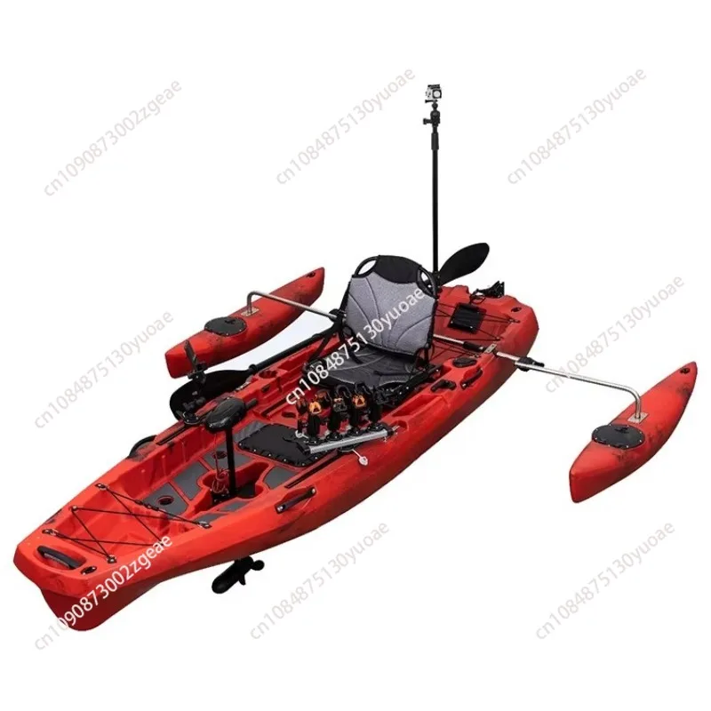 Newly designed 2-piece modular part kayak removable ocean 1-person fishing plastic canoe
Newly designed 2-piece modular part kayak removable ocean 1-person fishing plastic canoe