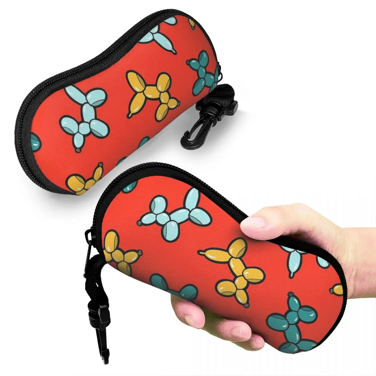 Balloon Animal Dogs Pattern In Red Shell Glasses Case Protector Sunglasses Box Women Men Soft Eyeglasses Bag Pouch
Balloon Animal Dogs Pattern In Red Shell Glasses Case Protector Sunglasses Box Women Men Soft Eyeglasses Bag Pouch