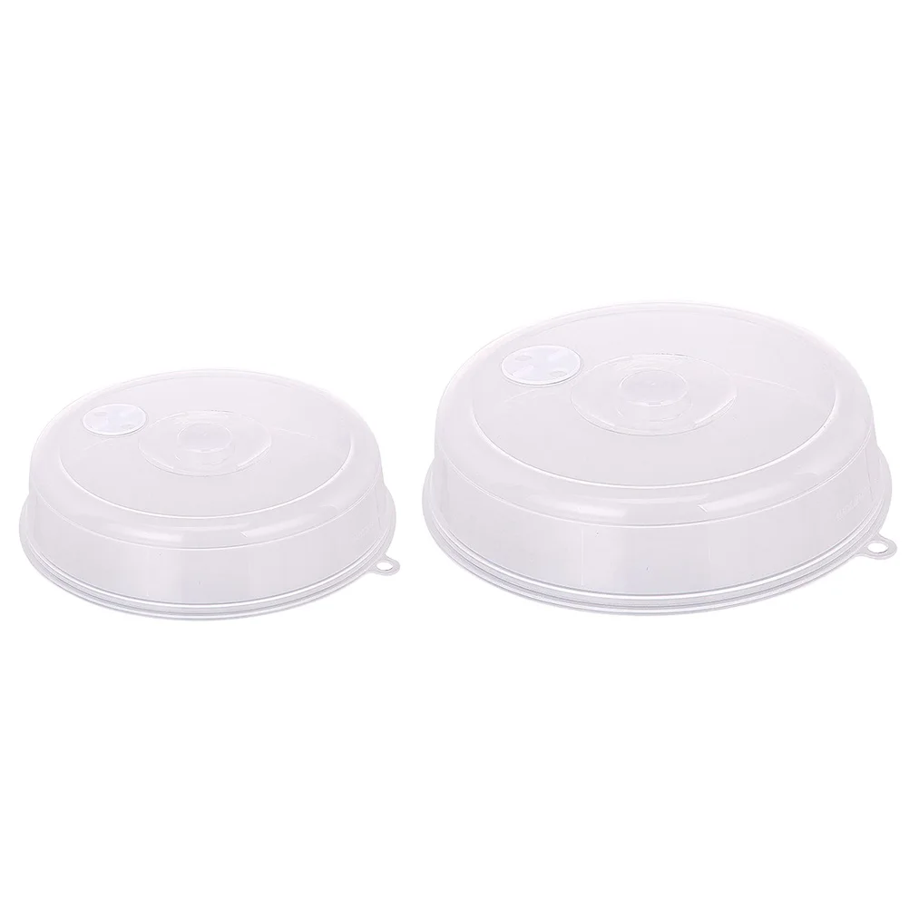 2 Pcs Fresh Preservation Cover Sealing Practical Food Plate Microwave Splatter Covers
2 Pcs Fresh Preservation Cover Sealing Practical Food Plate Microwave Splatter Covers