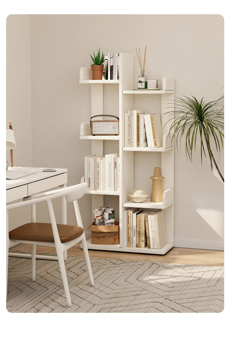 Solid wood bookshelf floor shelf creative simple modern home living room wall tree storage children's display shelf
Solid wood bookshelf floor shelf creative simple modern home living room wall tree storage children's display shelf