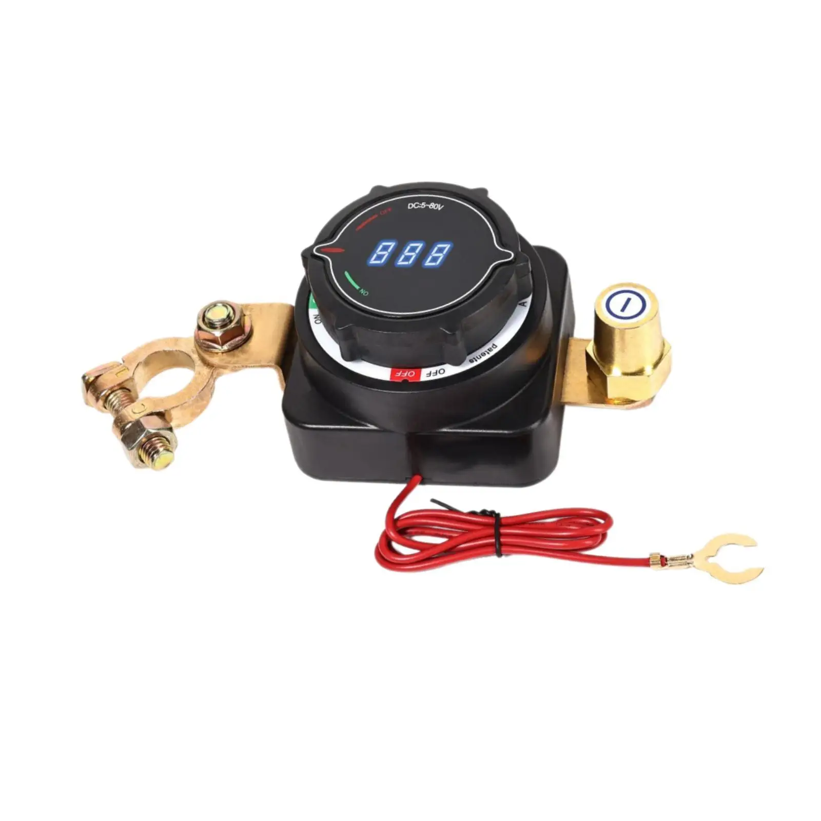 Automotive Battery Disconnect Switch Battery Power Isolator Generic Accessories with Display Vehicle Kill Switch
Automotive Battery Disconnect Switch Battery Power Isolator Generic Accessories with Display Vehicle Kill Switch