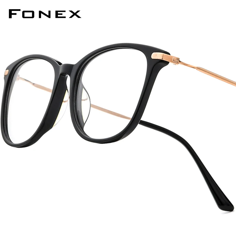FONEX Acetate Titanium Glasses Frame Men Retro Vintage Round Eyeglasses Women Japanese Spectacles Ultralight Eyewear 85667
FONEX Acetate Titanium Glasses Frame Men Retro Vintage Round Eyeglasses Women Japanese Spectacles Ultralight Eyewear 85667