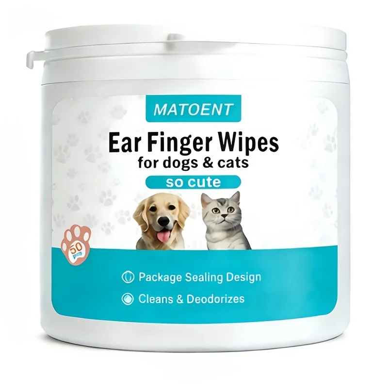 1pc Pet Wet Wipes - Perfect for puppies and kittens. Odor-free. Suitable for cleaning the body, ears, face and skin. Portable.
1pc Pet Wet Wipes - Perfect for puppies and kittens. Odor-free. Suitable for cleaning the body, ears, face and skin. Portable.
