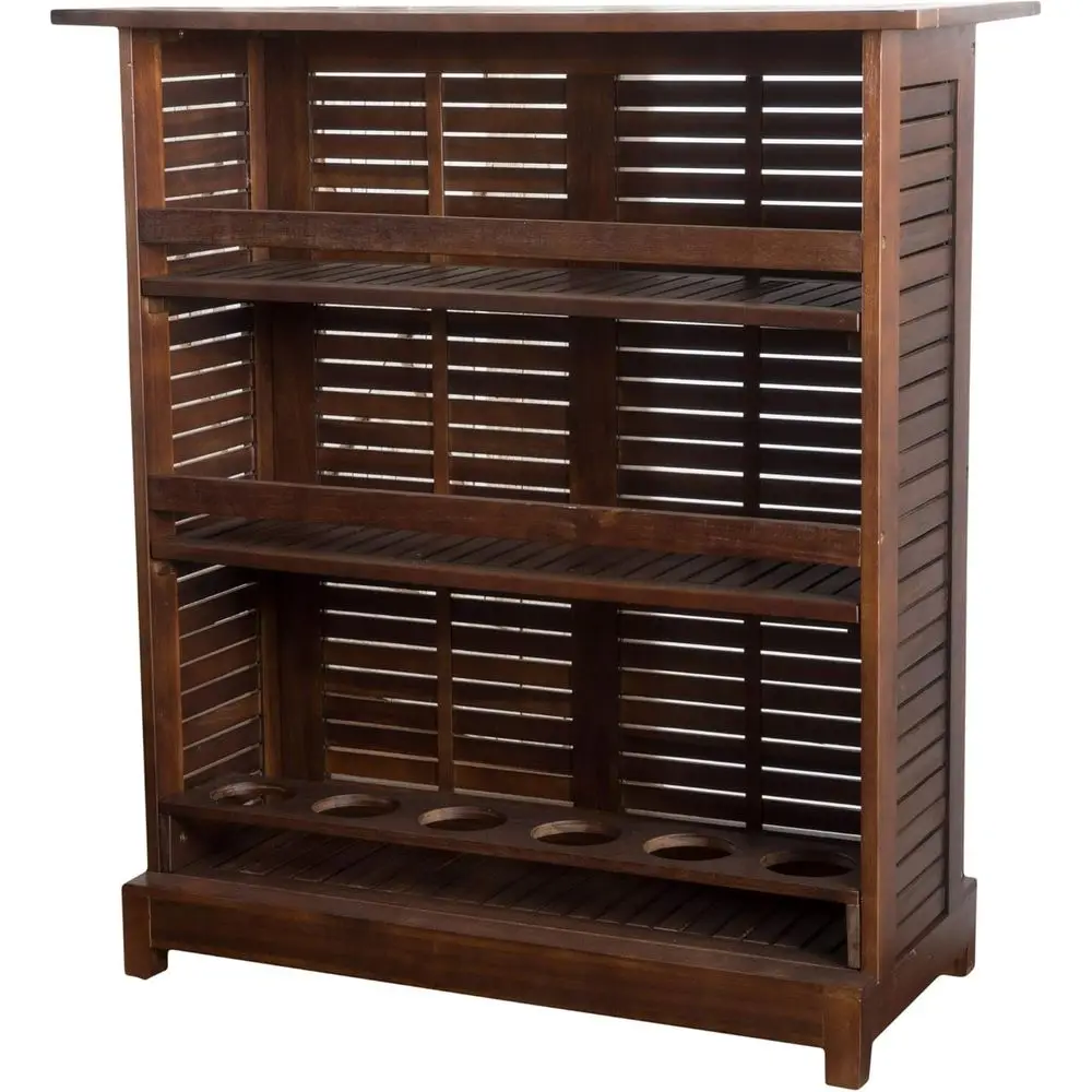 Acacia Wood Bar in Rich Mahogany, 39.4L x 16.5W x 43.3H
Acacia Wood Bar in Rich Mahogany, 39.4L x 16.5W x 43.3H