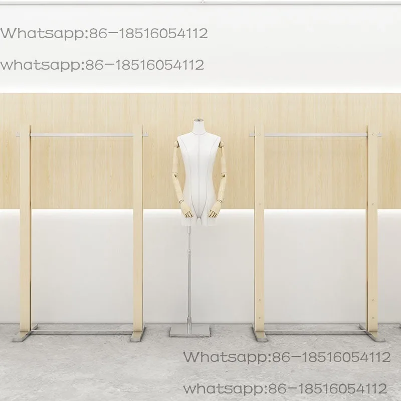 Garment Store Display Rack Display Rack Stainless Steel Log Color Island Rack Hanging Hanger
Garment Store Display Rack Display Rack Stainless Steel Log Color Island Rack Hanging Hanger