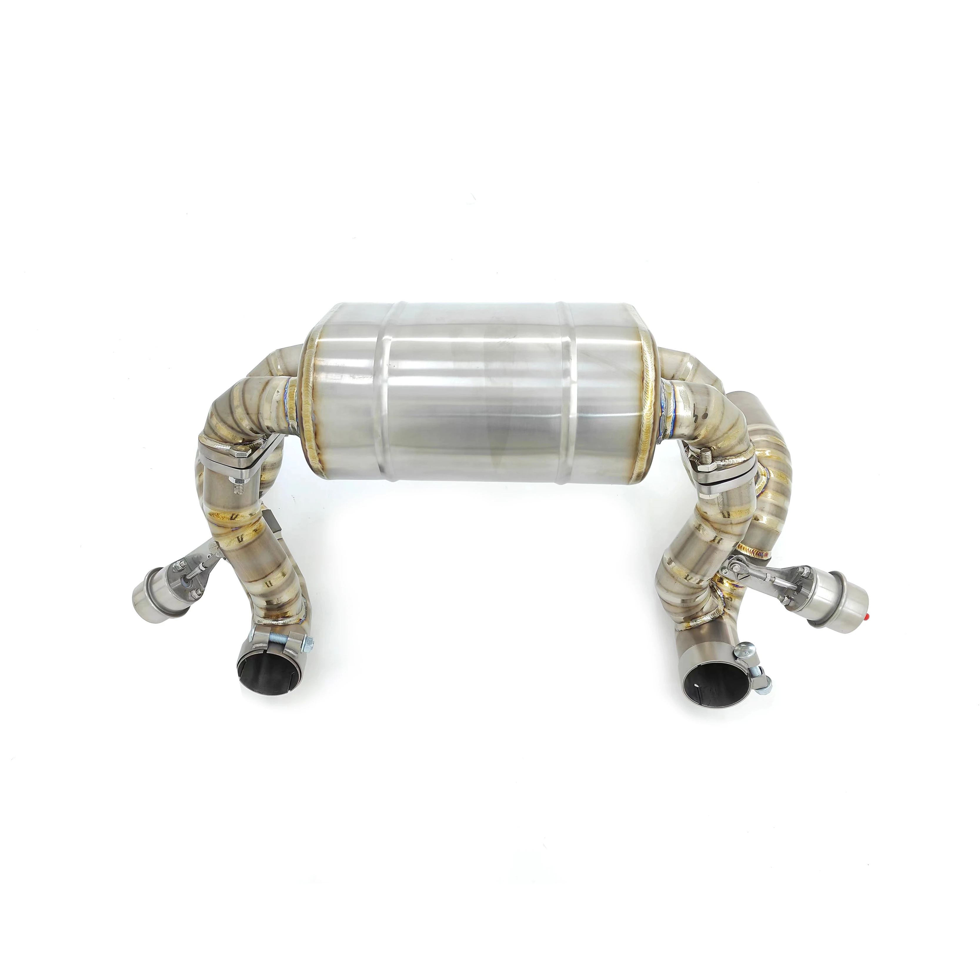 CSZ High Quality Titanium Valvetronic Muffler Exhaust For Ferrari F430 4.3L 2005-2009 Valved Exhaust System Remote Control
CSZ High Quality Titanium Valvetronic Muffler Exhaust For Ferrari F430 4.3L 2005-2009 Valved Exhaust System Remote Control