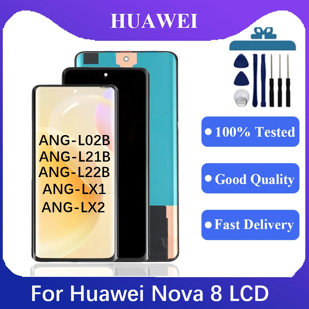 6,57 дюйма для Nova 8 ANG-L02B,ANG-L21B,ANG-L22B,ANG-LX1 ЖК-дисплей, сенсорная панель экран с цифровым преобразователем в сборе для Nova 8 Lcd
6,57 дюйма для Nova 8 ANG-L02B,ANG-L21B,ANG-L22B,ANG-LX1 ЖК-дисплей, сенсорная панель экран с цифровым преобразователем в сборе для Nova 8 Lcd