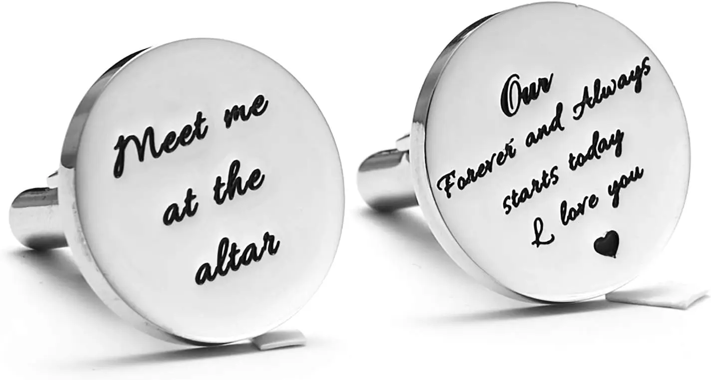 Stainless Steel Cufflinks for Men - Wedding Groom Gifts
Stainless Steel Cufflinks for Men - Wedding Groom Gifts
