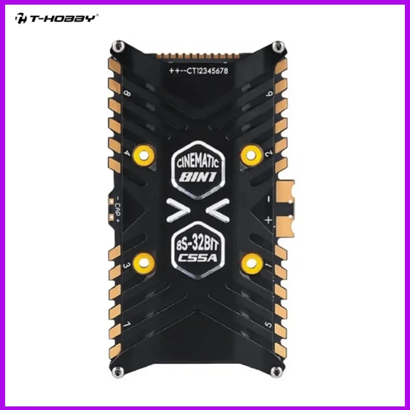T-Hobby C55A 55A 3-8S 32Bit 128K 8in1 Cinematic ESC for F7 PRO Flight Controller FPV Freestyle Cinelifter X8 Drones DIY Parts
T-Hobby C55A 55A 3-8S 32Bit 128K 8in1 Cinematic ESC for F7 PRO Flight Controller FPV Freestyle Cinelifter X8 Drones DIY Parts
