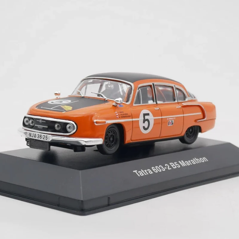 IXO 1:43 Scale Tatra 603-2 B5 Racing Car Simulation Alloy Car Model Static Display Collectible Toy Gift Souvenir Decoration
IXO 1:43 Scale Tatra 603-2 B5 Racing Car Simulation Alloy Car Model Static Display Collectible Toy Gift Souvenir Decoration