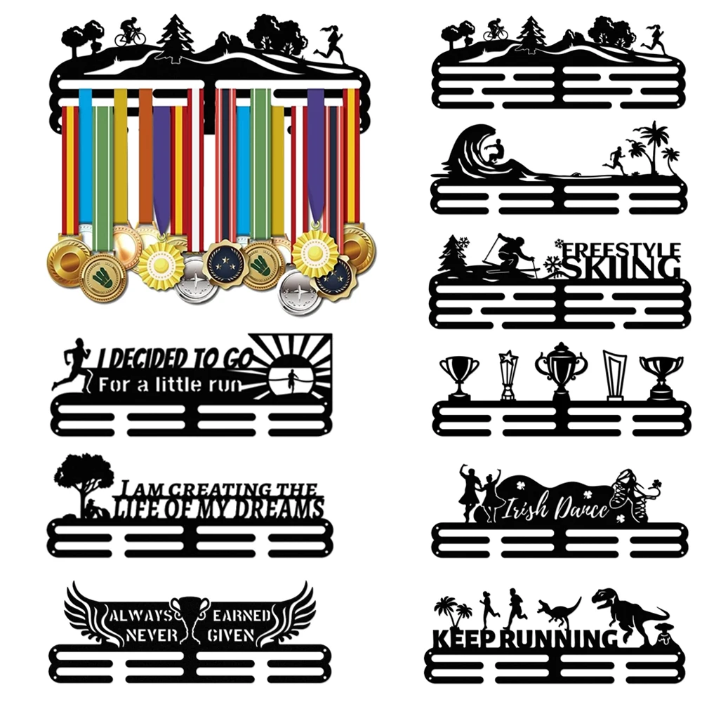 Competition Medal Holder Iron Woman Running Racing Pattern Medals Display Frame Mountain Pattern Iron Medal Hook for Competition
Competition Medal Holder Iron Woman Running Racing Pattern Medals Display Frame Mountain Pattern Iron Medal Hook for Competition