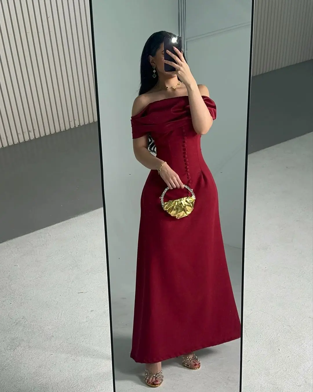 Elegant Off The Shoulder Sleeveless Prom Dresses Ankle Length Pleated Back Zipper Party Gowns Evening Dresses
Elegant Off The Shoulder Sleeveless Prom Dresses Ankle Length Pleated Back Zipper Party Gowns Evening Dresses