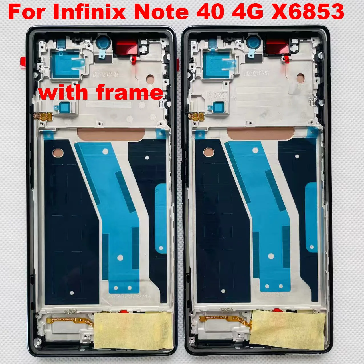 Original AMOLED 6.78" For Infinix Note 40 4G x6853 camon30pro 5G GT20pro x6871 LCD Display Digitizer Touch Assembly Replacement
Original AMOLED 6.78" For Infinix Note 40 4G x6853 camon30pro 5G GT20pro x6871 LCD Display Digitizer Touch Assembly Replacement