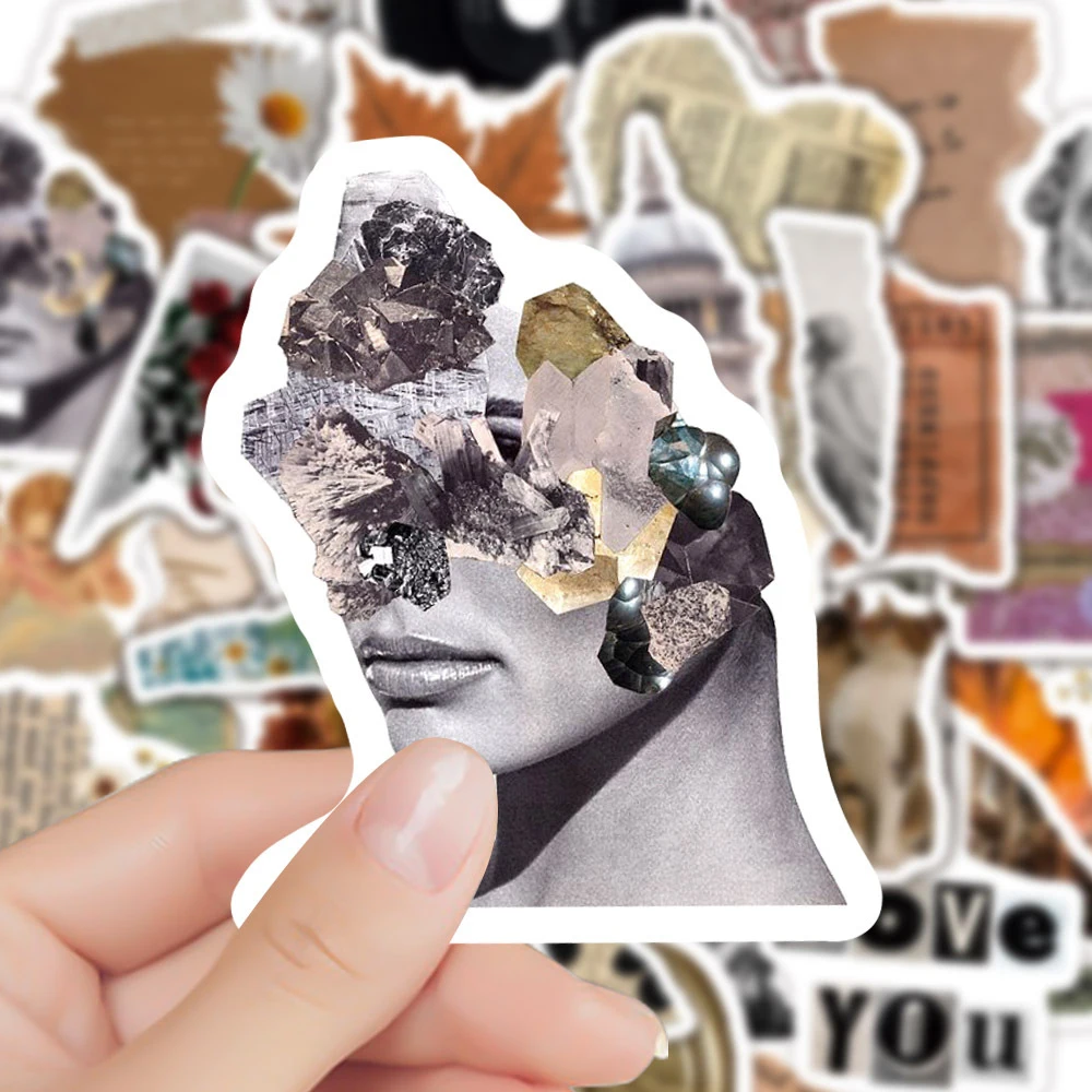10/30/50pcs Vintage INS Aesthetic Graffiti Stickers Retro Vsco Decoration Decals DIY Stationary Phone Guitar Waterproof Sticker
10/30/50pcs Vintage INS Aesthetic Graffiti Stickers Retro Vsco Decoration Decals DIY Stationary Phone Guitar Waterproof Sticker