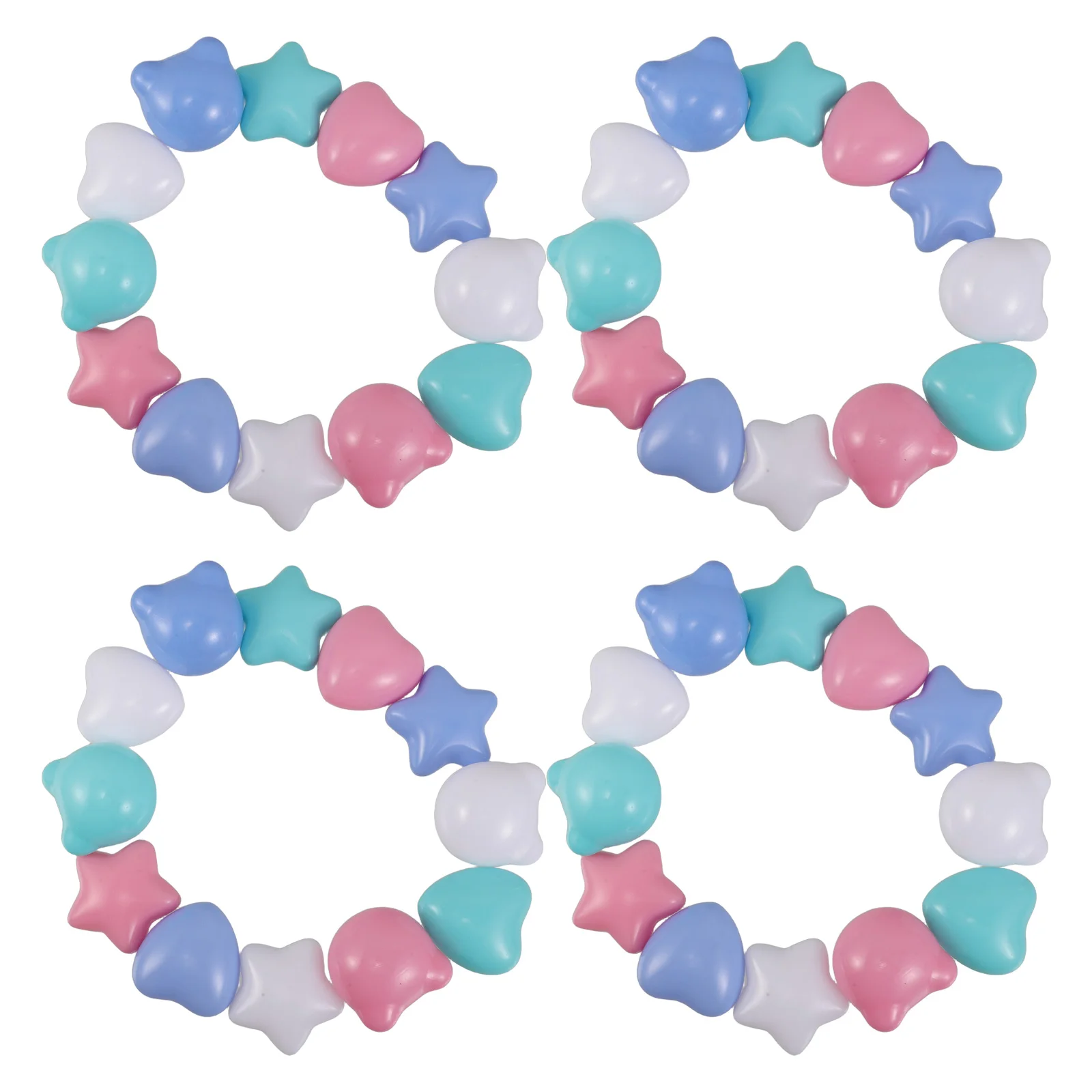 120Pcs Children's Bear Heart Star Shape Pit Balls Colorful Plastic for Indoor Outdoor Ocean Ball Pool and Toddler Play Tunnel
120Pcs Children's Bear Heart Star Shape Pit Balls Colorful Plastic for Indoor Outdoor Ocean Ball Pool and Toddler Play Tunnel