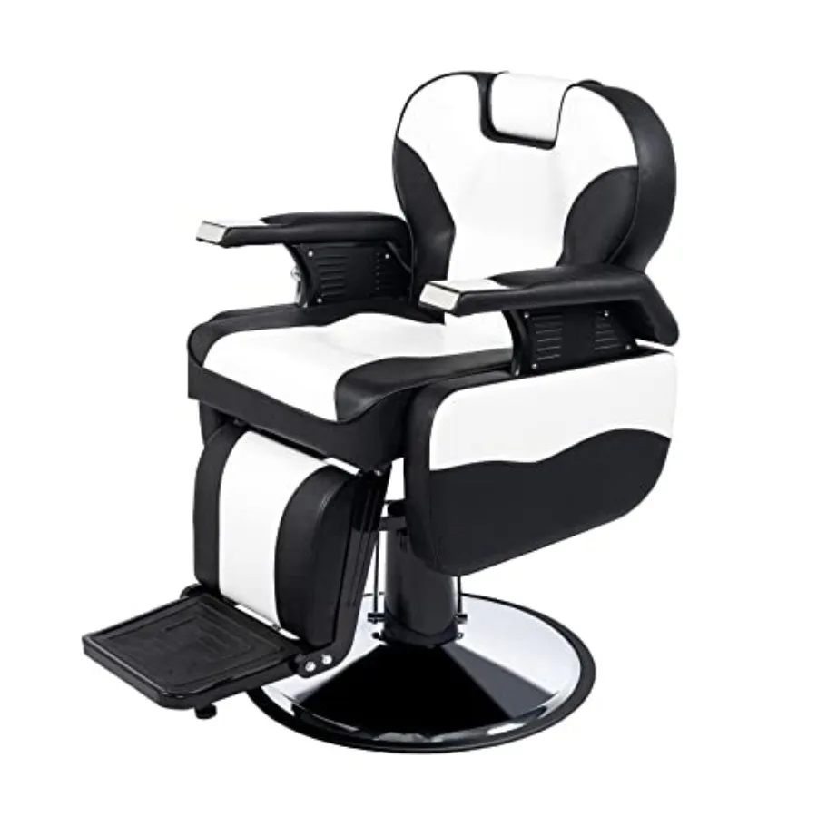 All Purpose Hydraulic Barber Chair Recline 360 Degree Swivel Height Adjustable Heavy Duty Hairdresser Chair Beauty Salon Spa Ta
All Purpose Hydraulic Barber Chair Recline 360 Degree Swivel Height Adjustable Heavy Duty Hairdresser Chair Beauty Salon Spa Ta