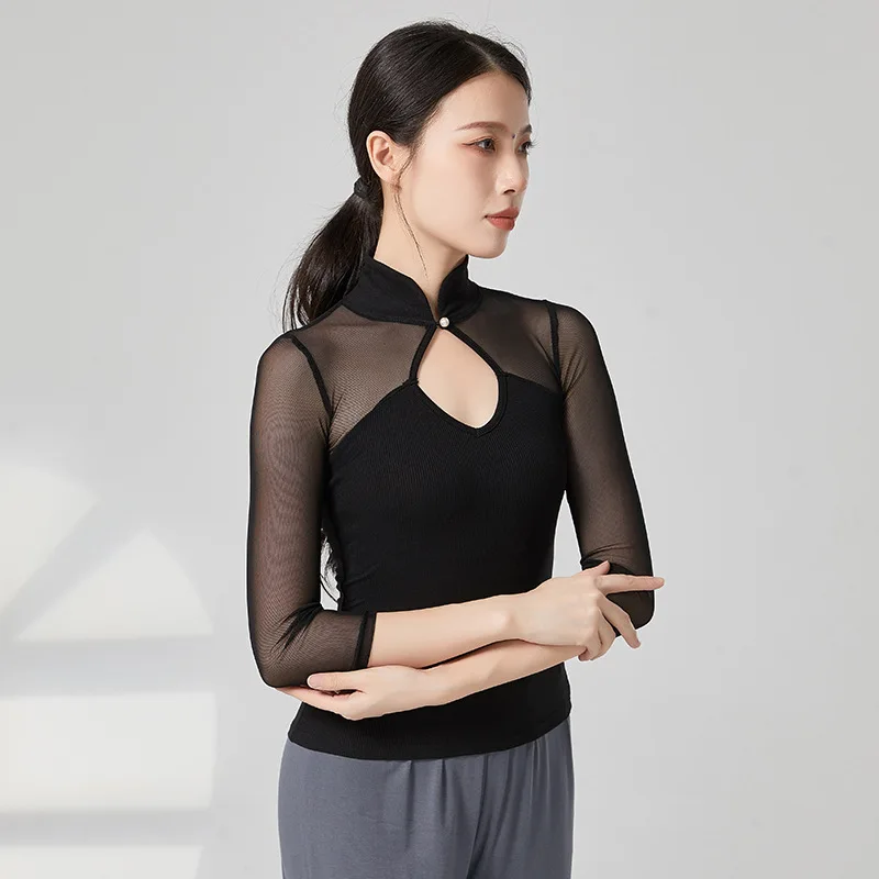 Latin Top Women Dance Basic Top Training Suit Girl Dancewear Ballroom Samba Tango Flamengo Dancing Practice T-shirt Costume
Latin Top Women Dance Basic Top Training Suit Girl Dancewear Ballroom Samba Tango Flamengo Dancing Practice T-shirt Costume
