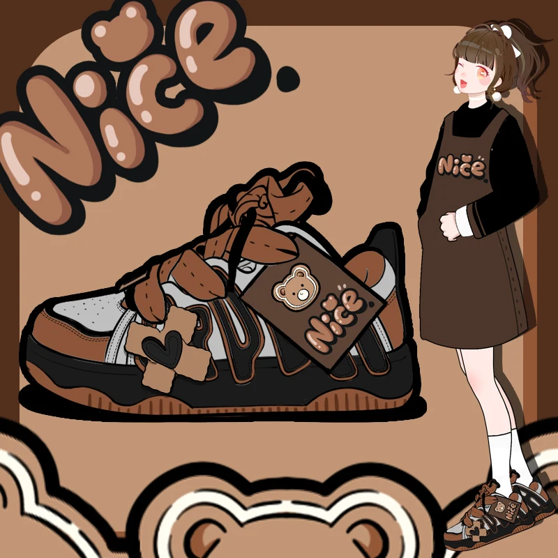 Amy and Michael Original Design Cute Sports Sneakers Girls Students Low Top Casual Shoes Female Women Board Shoes Retro Trainers
Amy and Michael Original Design Cute Sports Sneakers Girls Students Low Top Casual Shoes Female Women Board Shoes Retro Trainers