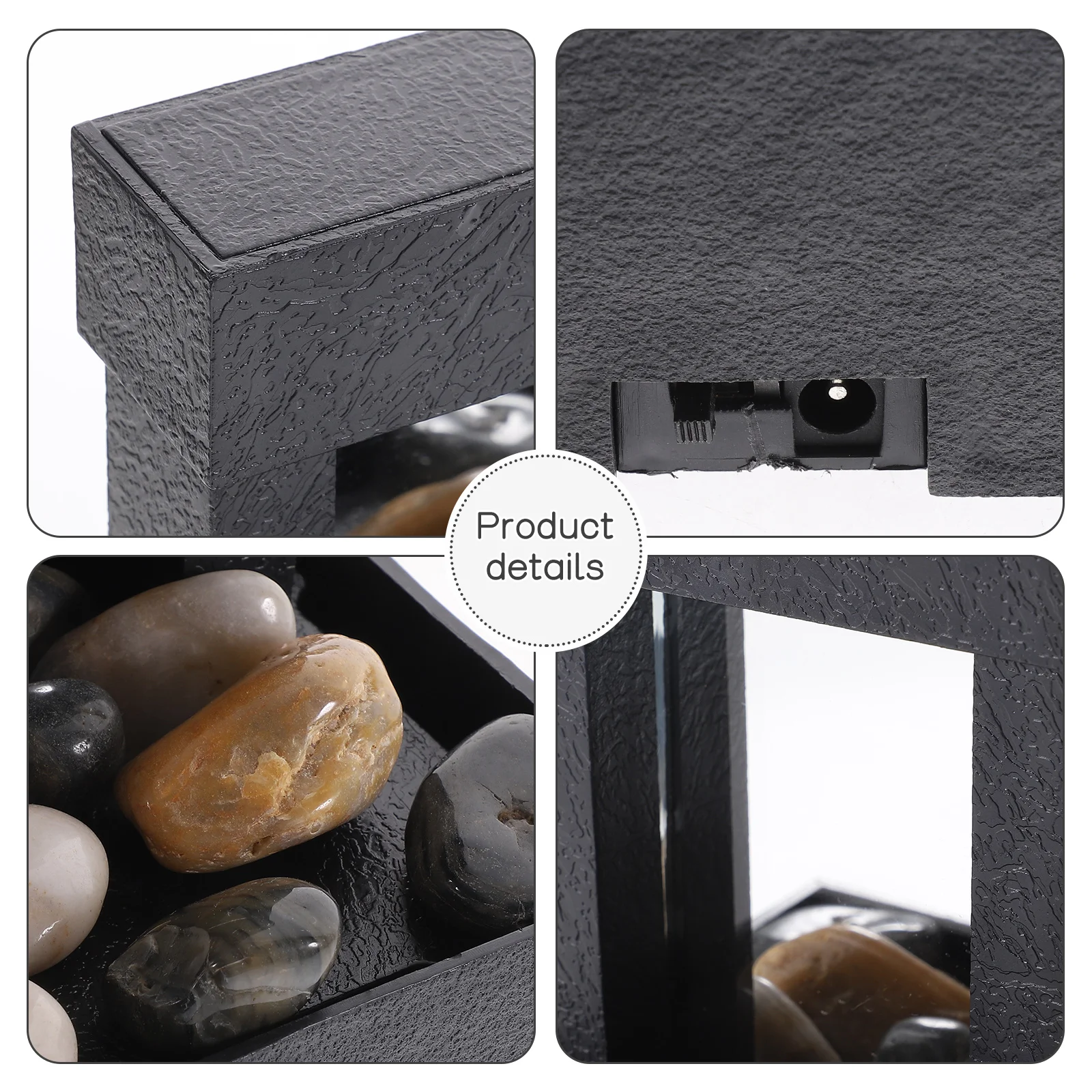 1 Set Desktop Water Fountain Indoor Mini Waterfall Zen Tabletop Bonsai Decoration Small Relaxation Fountain For Home Office
1 Set Desktop Water Fountain Indoor Mini Waterfall Zen Tabletop Bonsai Decoration Small Relaxation Fountain For Home Office