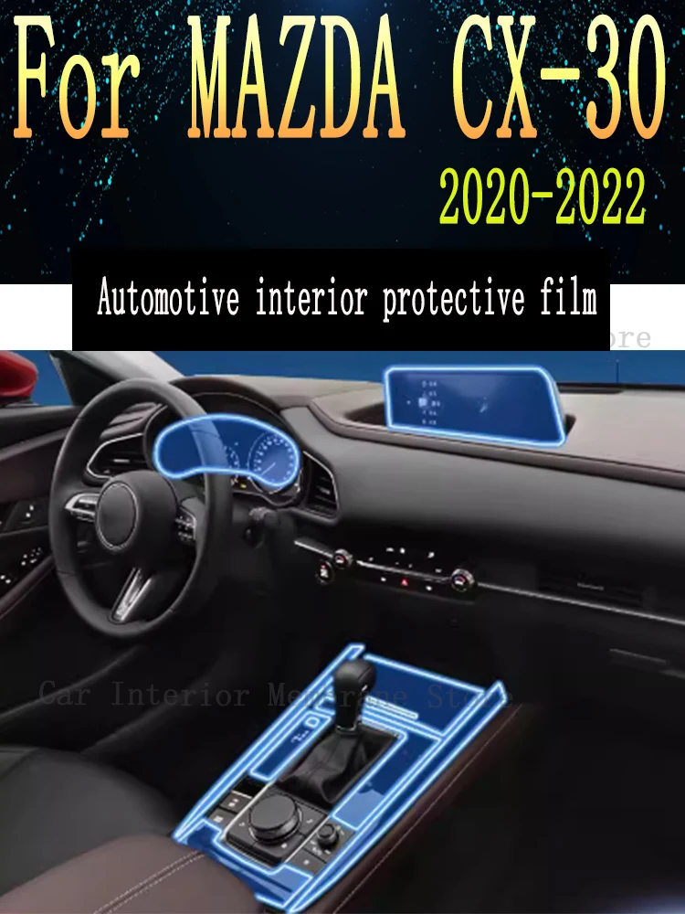 For Mazda CX30 CX-30 2020-2022 Car Interior Center Console Transparent TPU Protective Film Anti-scratch Repair Film
For Mazda CX30 CX-30 2020-2022 Car Interior Center Console Transparent TPU Protective Film Anti-scratch Repair Film