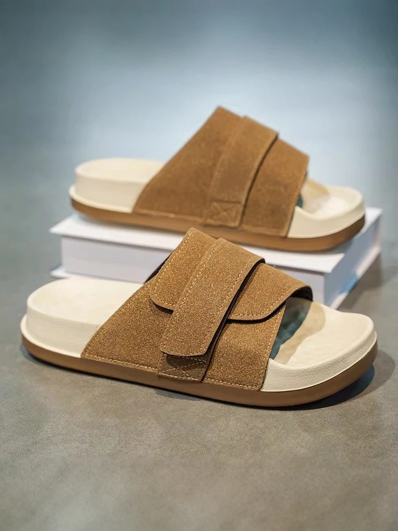 Men's Summer Slip-On Shoes 2026 New Style Teenage Large Size Thick Bottom Heightening Anti-Slip Magic Tape Sandals
Men's Summer Slip-On Shoes 2026 New Style Teenage Large Size Thick Bottom Heightening Anti-Slip Magic Tape Sandals