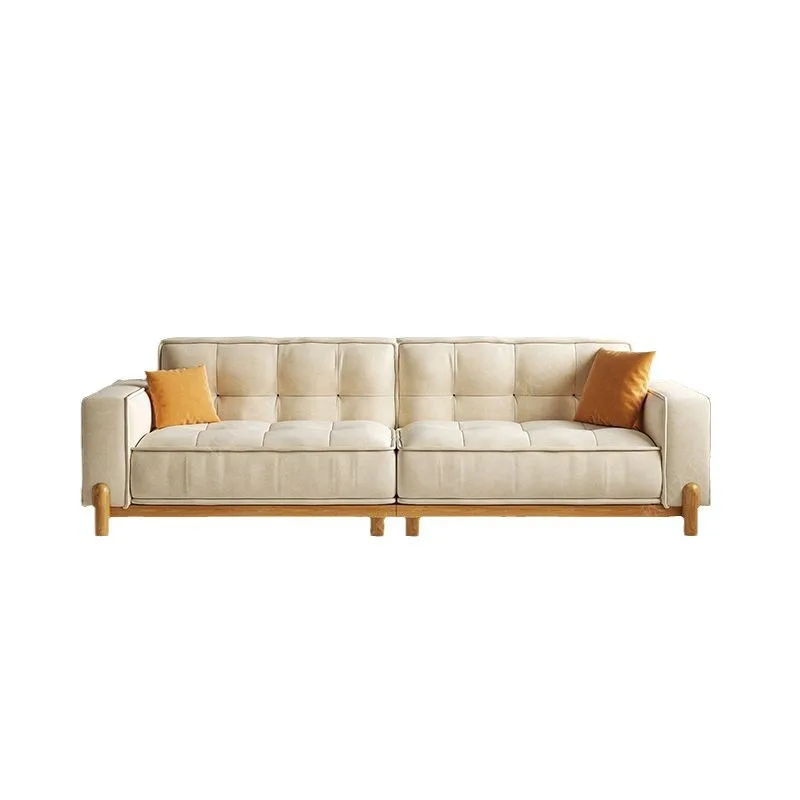 Log Japanese cream style, corduroy tofu sofa, Nordic simple small apartment straight row
Log Japanese cream style, corduroy tofu sofa, Nordic simple small apartment straight row