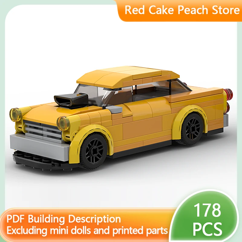 Speed Racing Car Model MOC Building Bricks Yellow Vintage Taxi Modular Technology Children Holiday Gifts Assemble Toys Suit
Speed Racing Car Model MOC Building Bricks Yellow Vintage Taxi Modular Technology Children Holiday Gifts Assemble Toys Suit