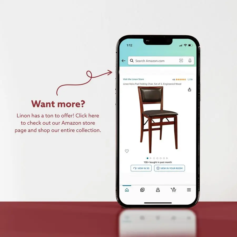 Складной стул Keira Pad, набор из 2 шт., из инженерного дерева
Складной стул Keira Pad, набор из 2 шт., из инженерного дерева