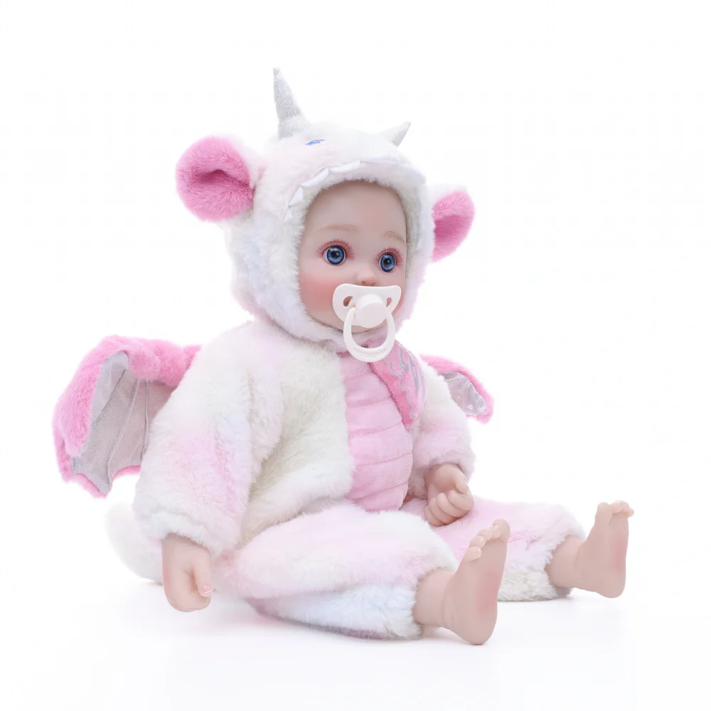 Cloveray 46cm Lifelike Reborn Baby Doll Realistic Vinyl Doll Plush Little Flying Dragon Doll Vinyl Limb Cloth Body Toy Kid Gifts
Cloveray 46cm Lifelike Reborn Baby Doll Realistic Vinyl Doll Plush Little Flying Dragon Doll Vinyl Limb Cloth Body Toy Kid Gifts