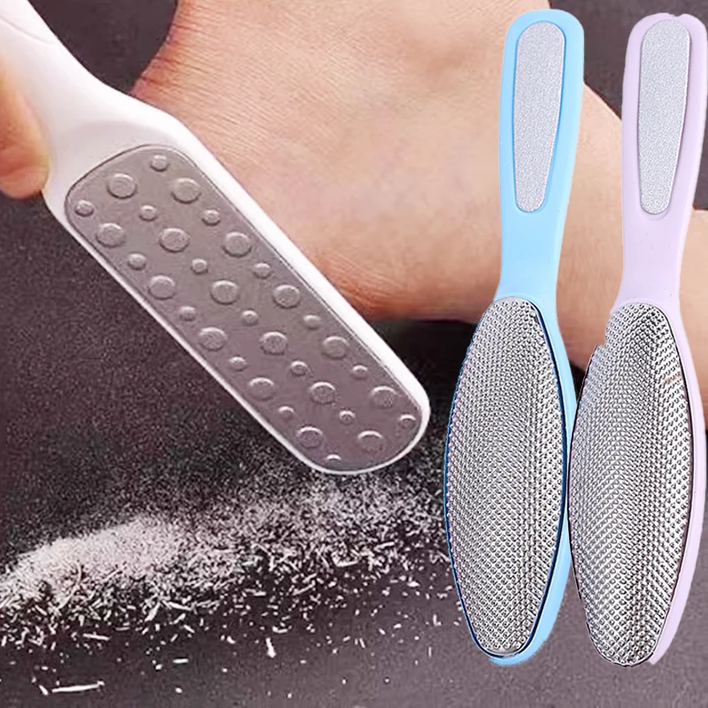 Double-headed Foot Grinder Stainless Steel Foot Rubbing Board Grindstone Foot Scrubbing Brush Dead Skin File Pedicure Remover
Double-headed Foot Grinder Stainless Steel Foot Rubbing Board Grindstone Foot Scrubbing Brush Dead Skin File Pedicure Remover