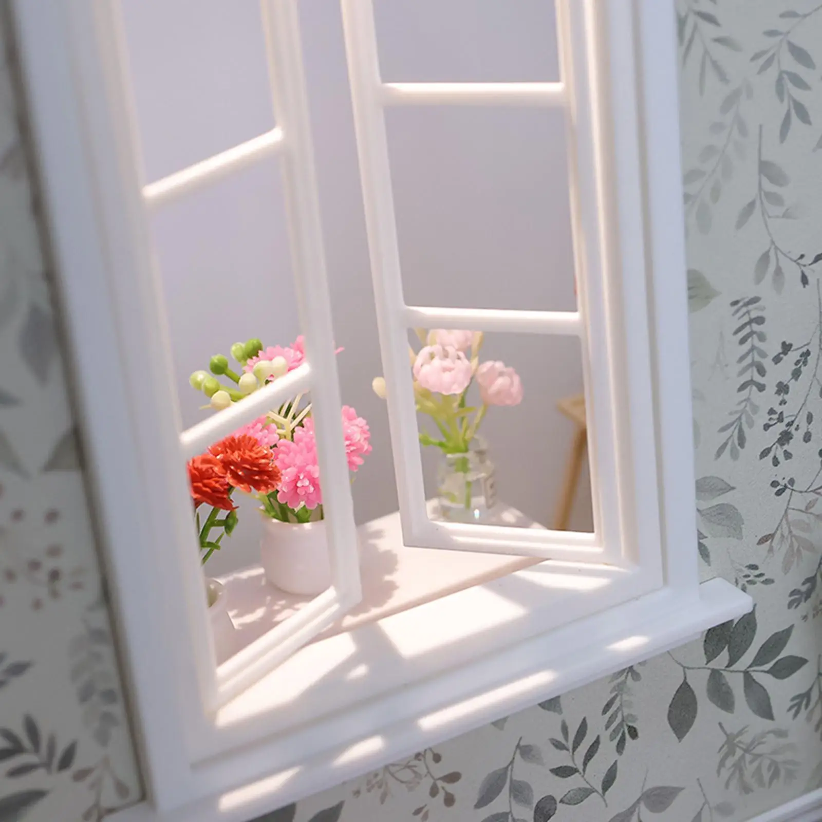 1/12 Dollhouse Window, Miniature, DIY Model, Mini House Decoration, Versatile Realistic Window Frame Dollhouse Furniture
1/12 Dollhouse Window, Miniature, DIY Model, Mini House Decoration, Versatile Realistic Window Frame Dollhouse Furniture